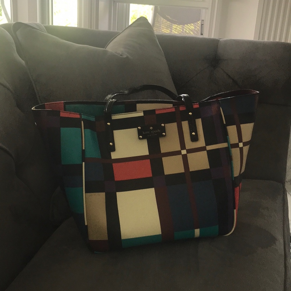 ☀️ NWT MULTI COLOR KATE SPADE TOTE ☀️